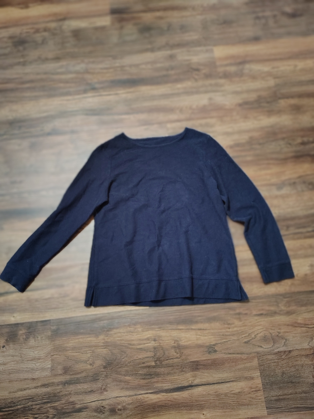 croft & barrow Navy Crewneck Sweater